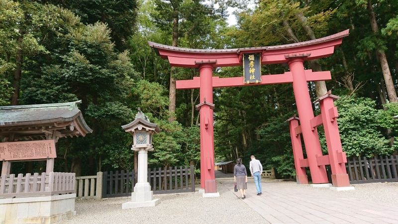 Niigata Private Tour - Entrance torii gate to Yahiko Shrine