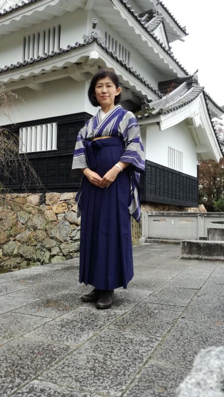 Aichi Private Tour - I love Kimono. I will guide you in this kimono style if you like