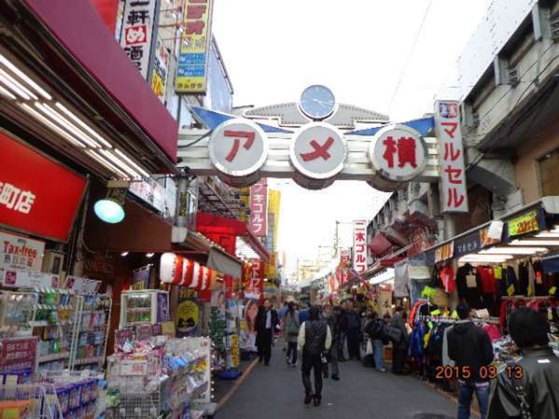 Tokyo Private Tour - Ameyoko street in Ueno