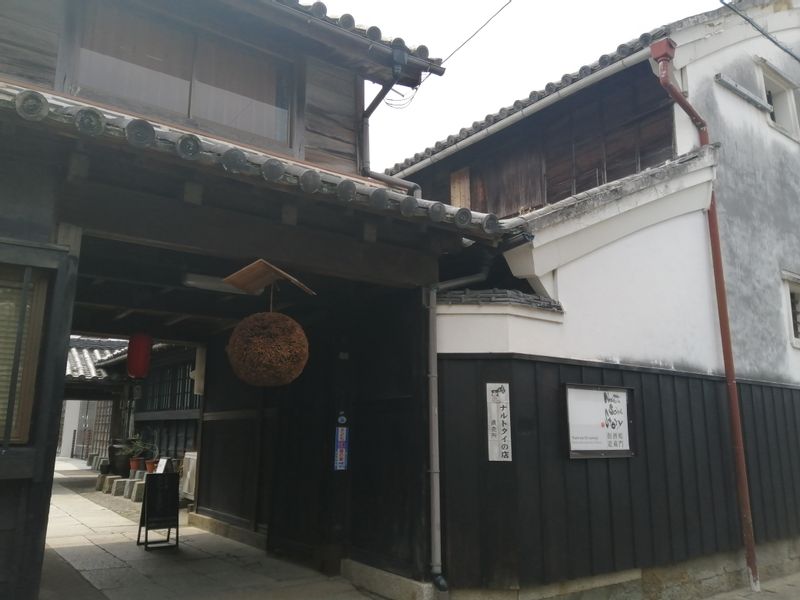 Tokushima Private Tour - The entrance of Honke Matsuura Brewing Co