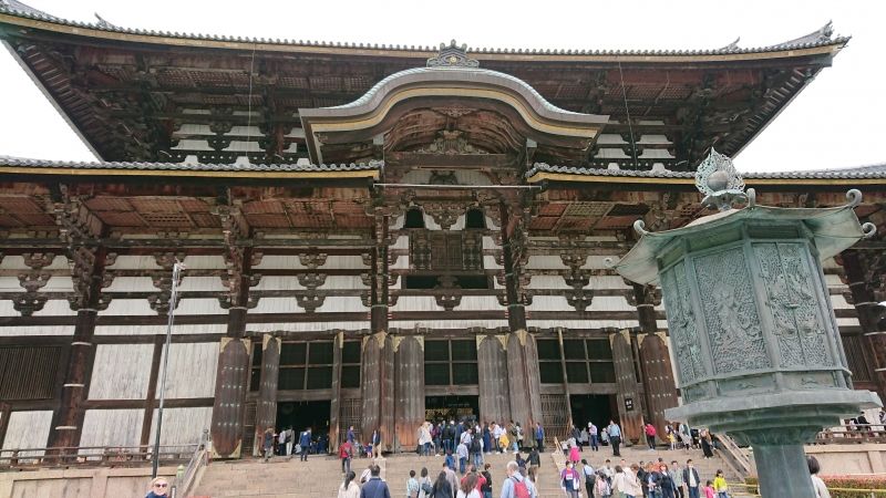 Kyoto Private Tour - You will be amazed at the scale of Todaiji Temple.