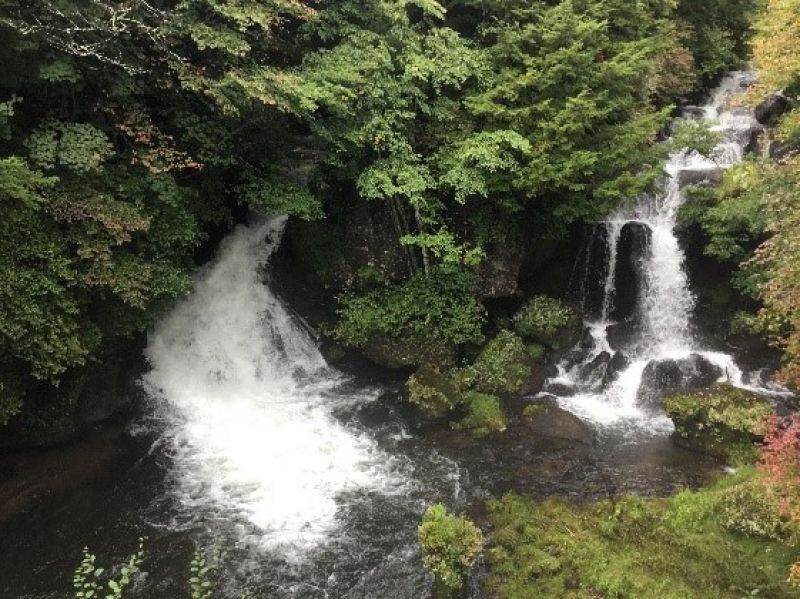 Nikko Private Tour - Ryuzu waterfall flow down on the lava over 210 meters created by an eruption of Nantai mountain.