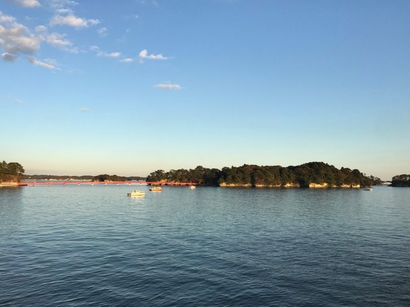 Miyagi Private Tour - View from Matsushima bay cruise