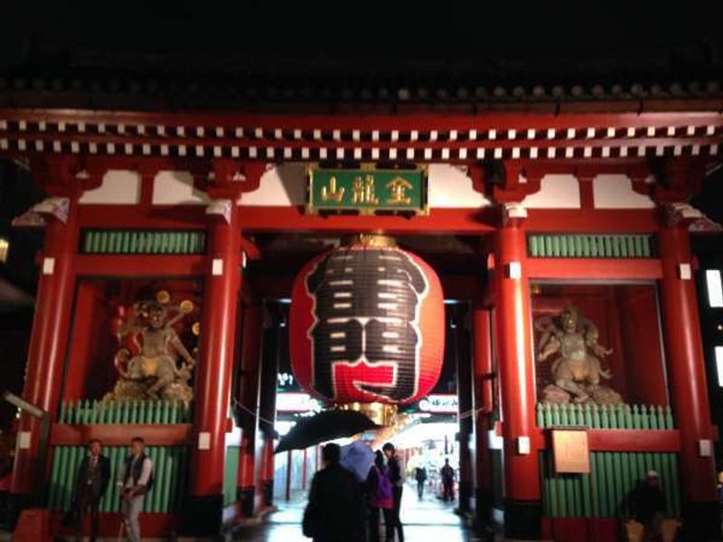 Tokyo Private Tour - Kaminarimon, thunder gate.