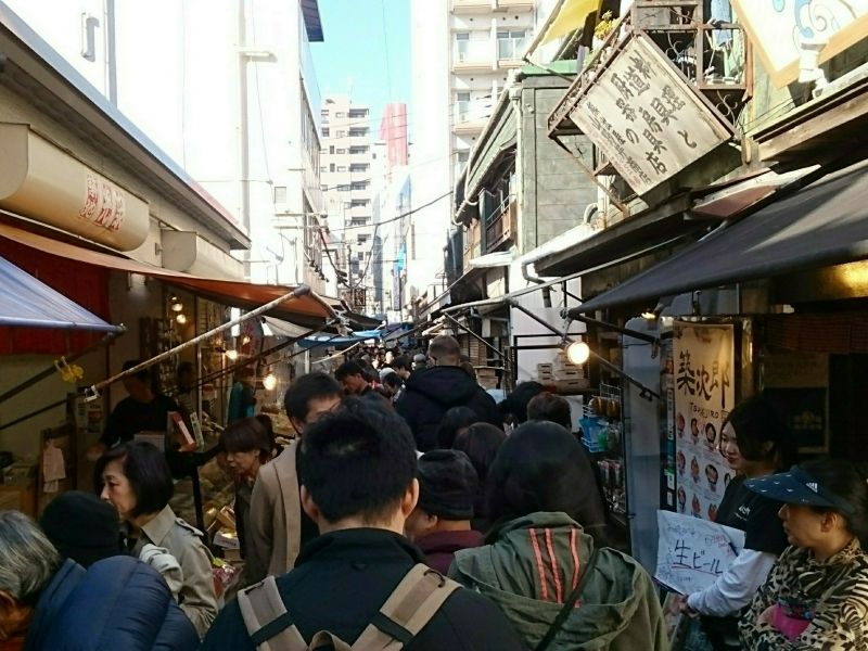 Tokyo Private Tour - Tsukiji outer market, November 2018