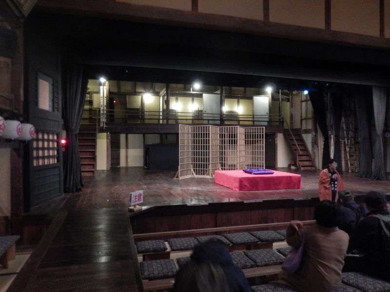 Hyogo Private Tour - Izushi has a small Kabuki theater named Eiraku-kan. This is a  typical local Kabuki theater which is different from Kabuki theater in Osaka or Tokyo. The distance between performer and audience is very close.