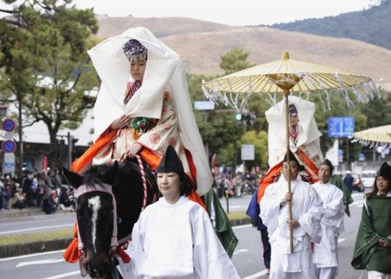 Kyoto Private Tour - One of the festival, Onmaturi. This festival is organized in the middle of December. Many other traditional festivals are conducted all though the year in different places  