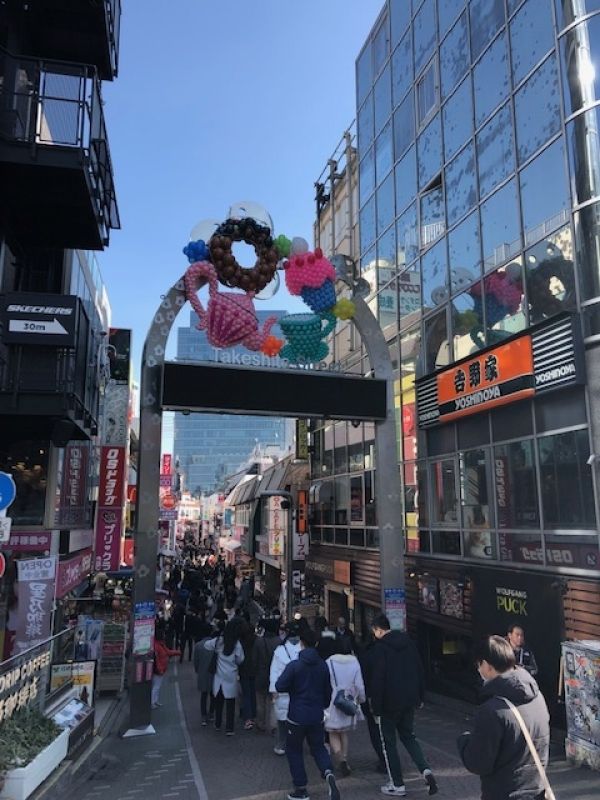 Tokyo Private Tour - Takeshita-dori at Omotesando