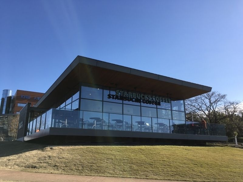 Toyama Private Tour - Outside view of The Starbucks 