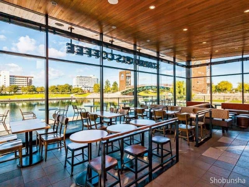 Toyama Private Tour - Inside view of The Starbucks