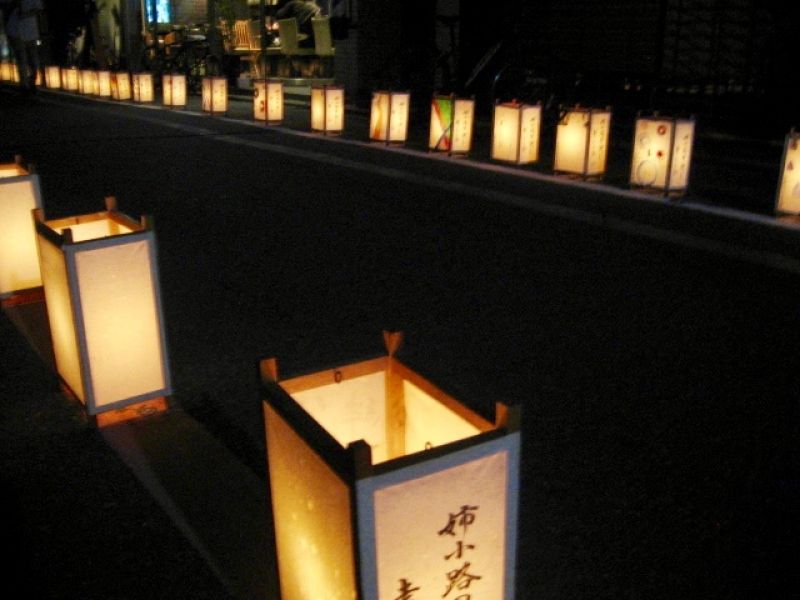 Kyoto Private Tour - Ane-kohji street, lots of lanterns are lining along this street.