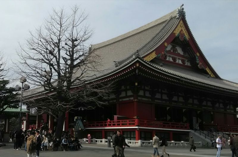 Tokyo Private Tour - En la ciudad de Asakusa, donde yo nací, visitamos las tiendas conectando al sede del templo. Probamos y saboreamos la confección local. 