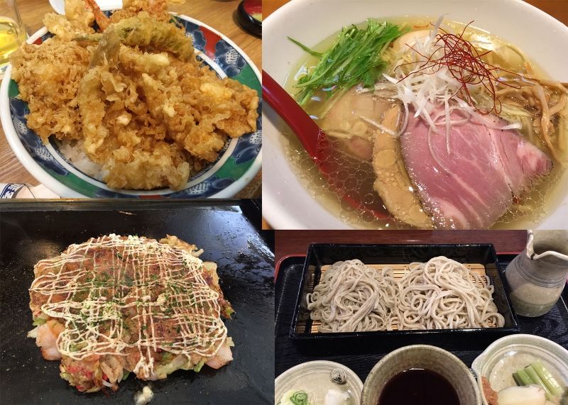 Tokyo Private Tour - If you don't like seafood, try some other Japanese cuisine such as Tempura, Ramen noodles, Soba buckwheat noodles and Okonomiyaki (Japanese pizza).