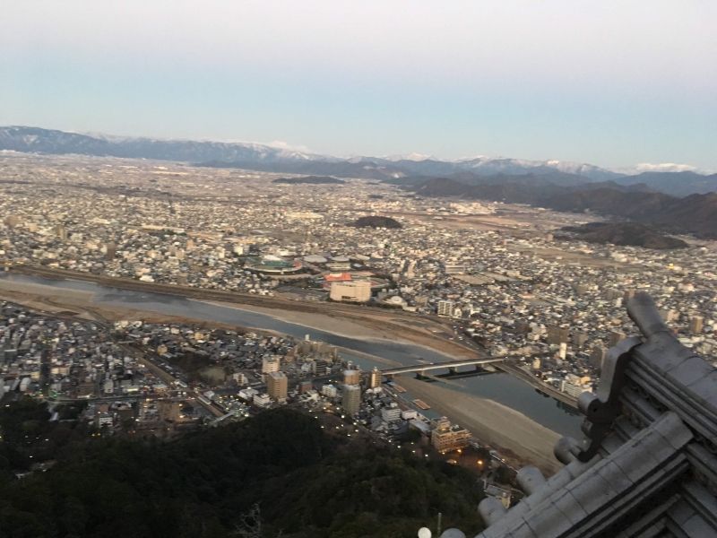 Nagoya Private Tour - Nagara river & Gifu city View from Gifu castle