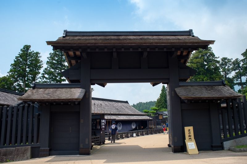 Tokyo Private Tour - (Option C) Hakone Checkpoint shows old barrier station on the main highway called Tokaido during Samurai period.