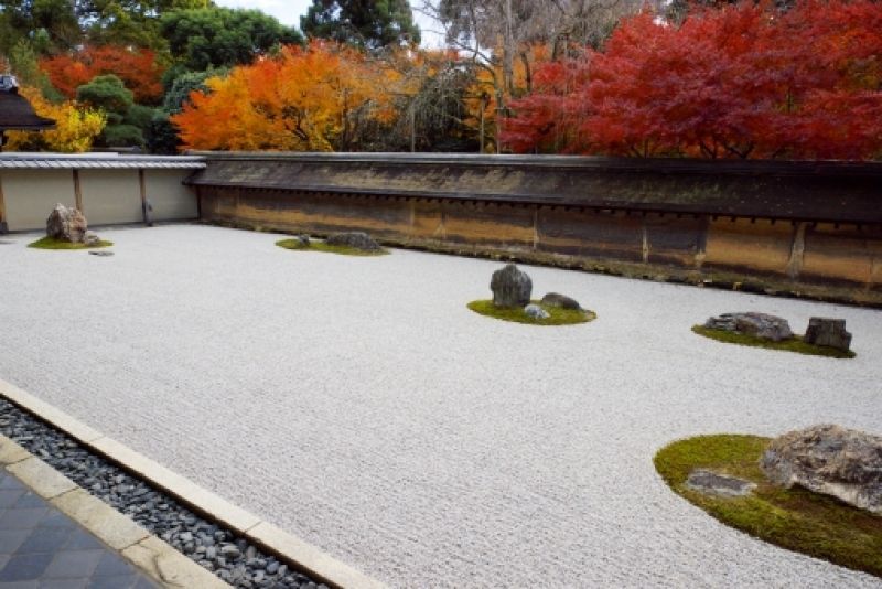 Kyoto Private Tour - This is a dry landscape garden at a temple in Kyoto.