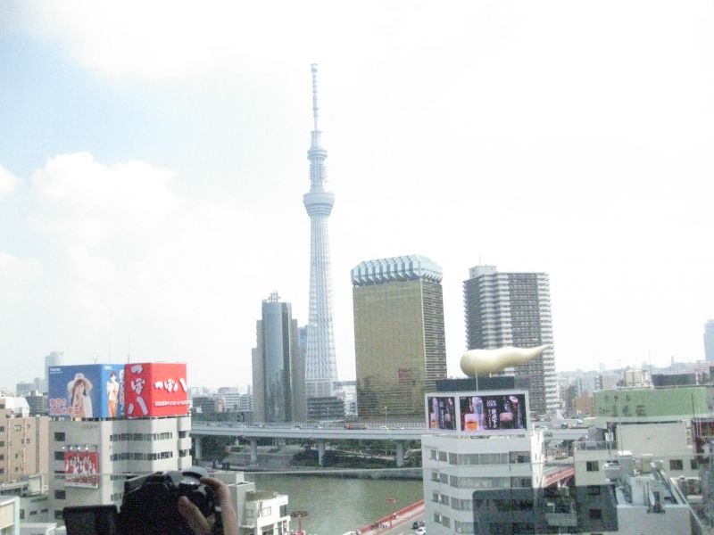 Tokyo Private Tour - La rivière Sumida-gawa, l'objet doré et Le Tokyo Sky Tree