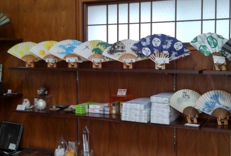 Nagoya Private Tour - There are so many beautiful handmade folding fans in the shop.