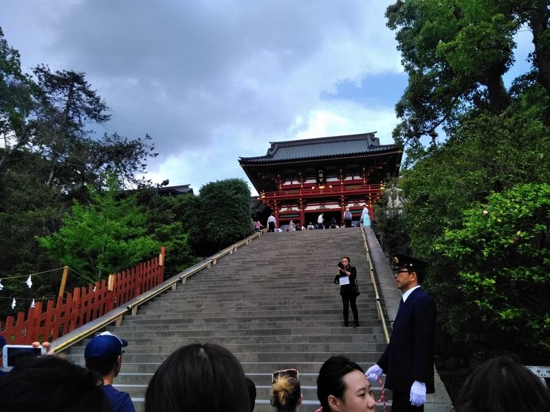 Kamakura Private Tour - Santuario Tsurugaoka Hachimangu : uno de los sitios históricos que representan a Kamakura.