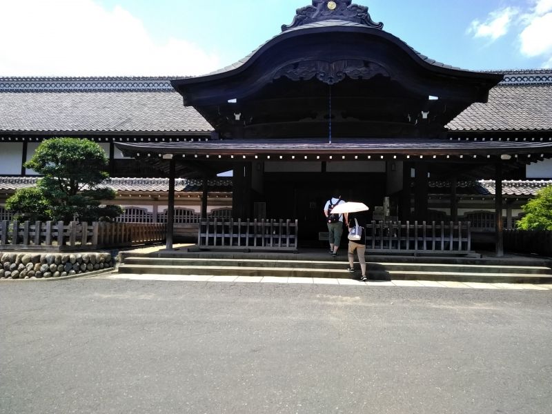 Saitama Private Tour - Honmaru Goten (el salón principal del castillo) en el castillo de Kawagoe