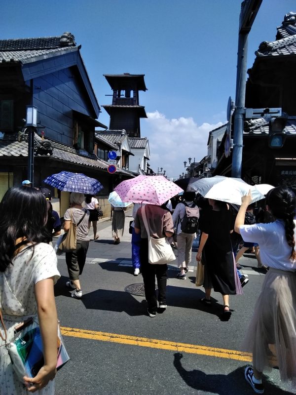 Saitama Private Tour - Toki no kane (Torre que marca el tiempo) en Koedo kawagoe