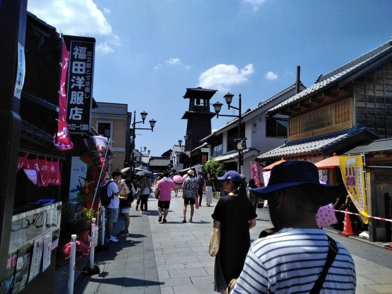 Saitama Private Tour - Toki no kane (Torre que marca el tiempo) en Koedo Kawagoe