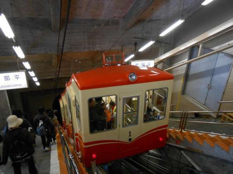 Ishikawa Private Tour - A cable car.