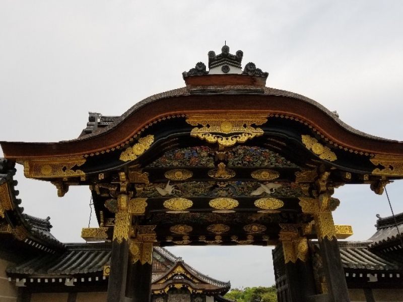 Kyoto Private Tour - The gorgeous Kara-mon Gate, Nijo Castle