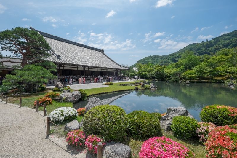 Kyoto Private Tour - Sogentchi  Pond at Tenryuji Temple