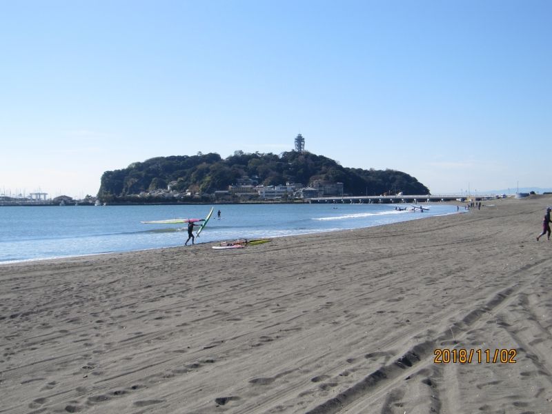 Kamakura Private Tour - Enoshima island: The island is full of cherry blossoms in Spring.