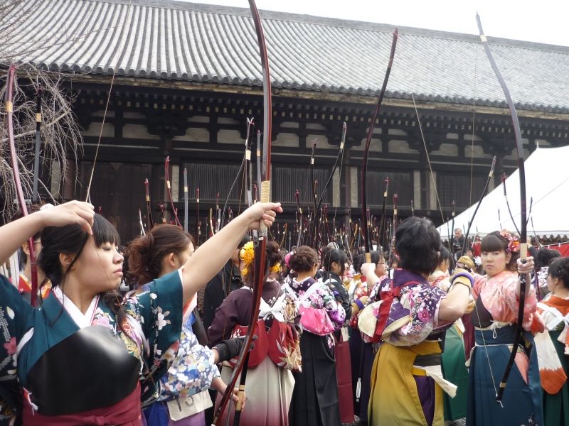 Kyoto Private Tour - Sanjusangendo which is famous for the Archery contest "Tohshi-ya" on coming of age day