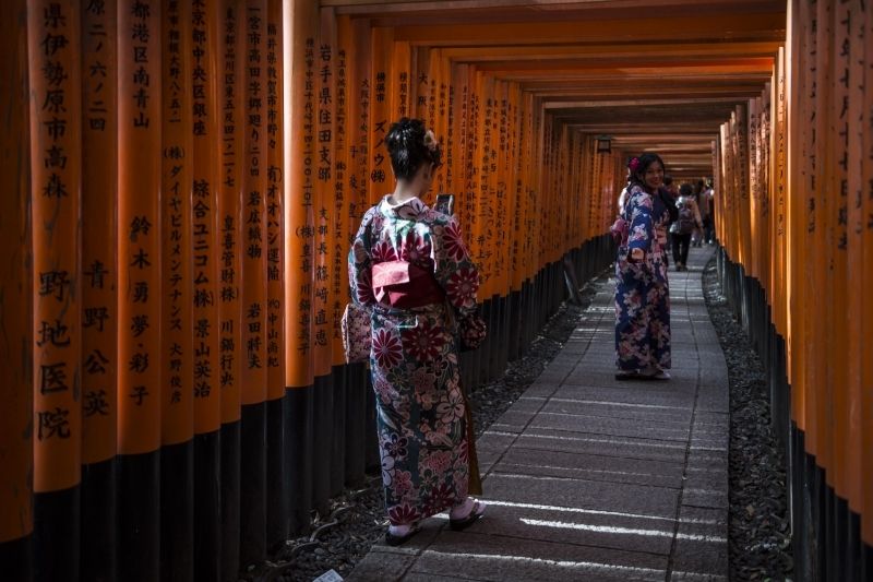 Kyoto Private Tour - Fushimi Inari shrine torii gates