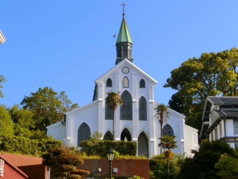 Nagasaki Private Tour - OHURA church
Oldest existing Catholic church in Japan build in 1865.  The oldest church was built in 16th century, but all of churches were destroyed during anti-Christian order in 17th century.