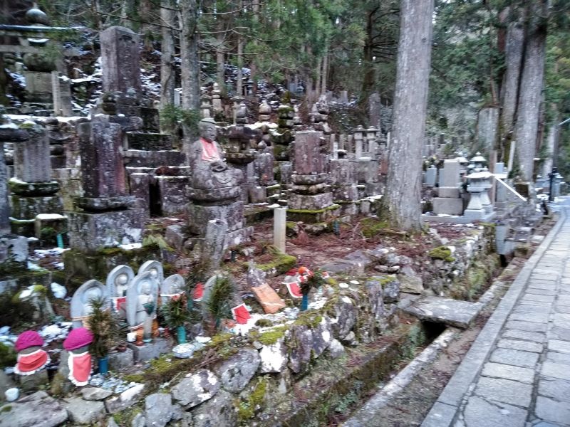 Kumano Private Tour - Okuno-in Innner Sanctuary in Mt. Koya. People believe Kukai still continues meditating