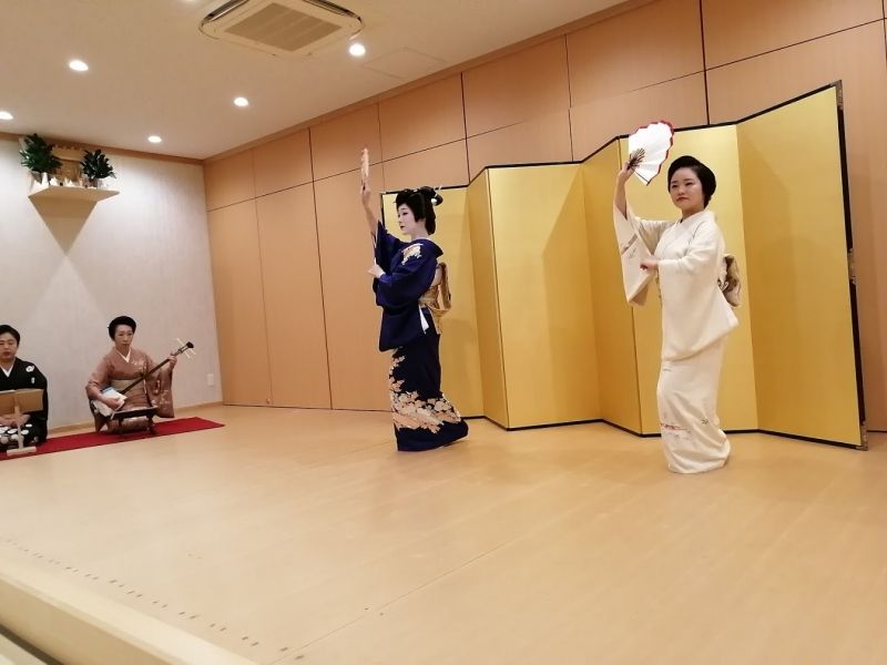 Fukuoka Private Tour - Dance performance by Geisha