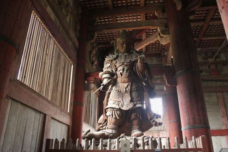 Nara Private Tour - Guardian deity called Komokuten.