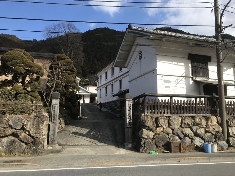 Tokyo Private Tour - Front view of Ozawa Shuzo