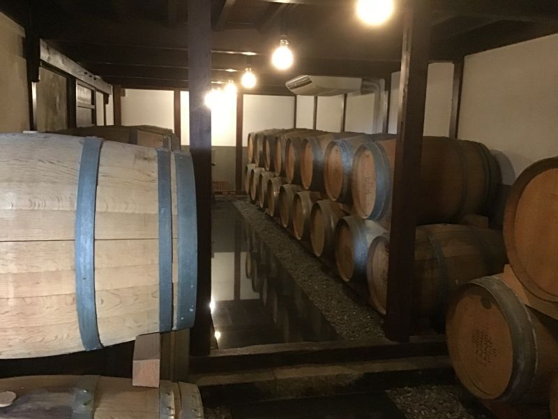 Yamanashi Private Tour - Wine barrels