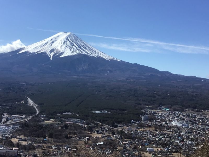 Mount Fuji Private Tour - Mt Fuji from Tenjyosan mountain