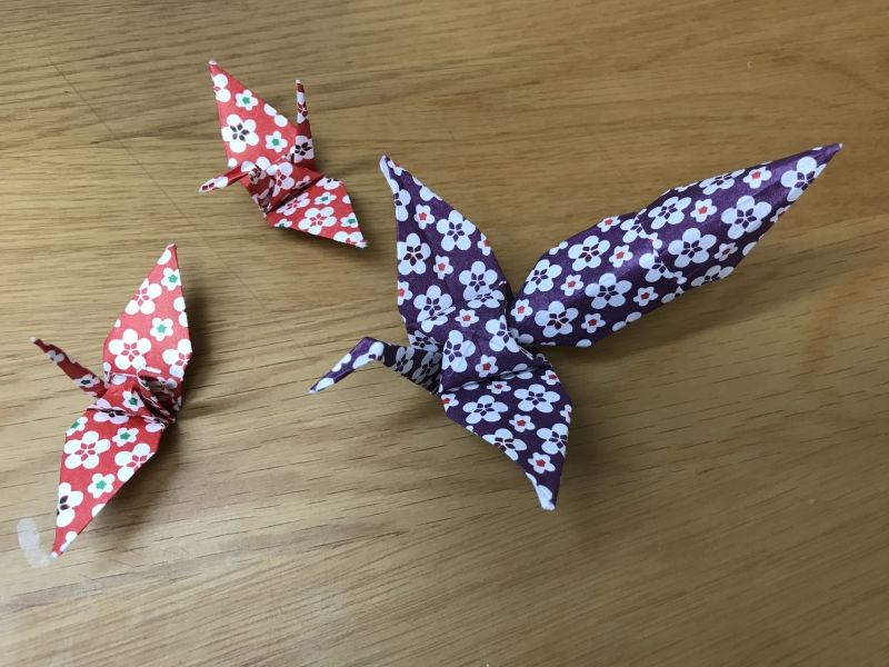 Tokyo Private Tour - Origami cranes