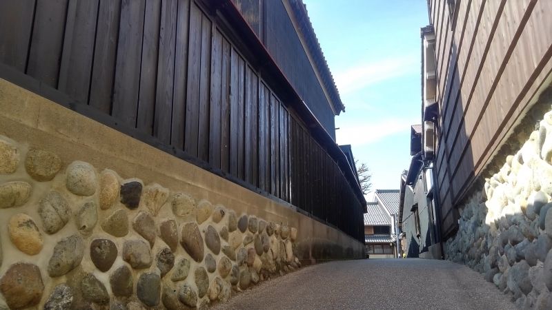 Gifu Private Tour - very nostalgic and quiet street beside the river