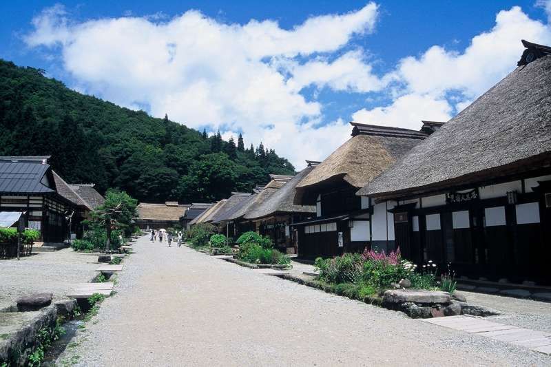 Fukushima Private Tour - Ouchi-jyuku   old inn town