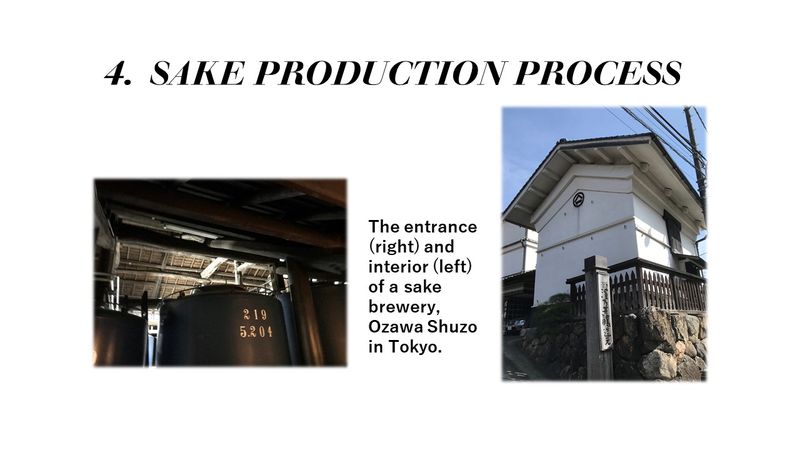 Tokyo Private Tour - Section 4 is for sake production process.