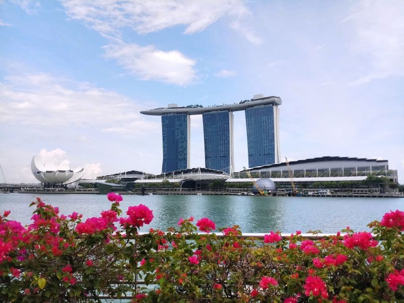 Singapore Private Tour - Marina Bay Sands with its rooftop observation deck
