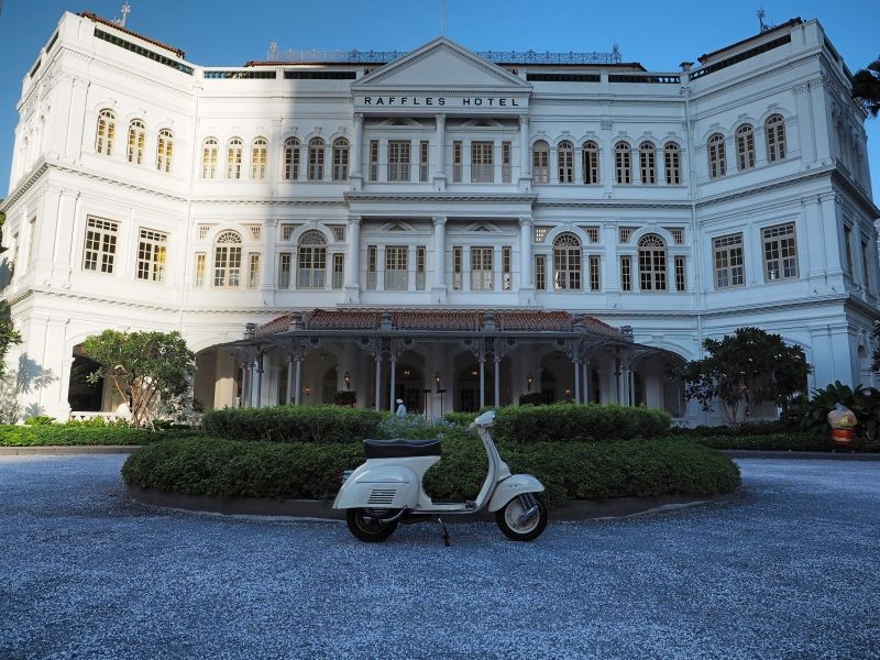 Singapore Private Tour - throwback to another era at Raffles Hotel