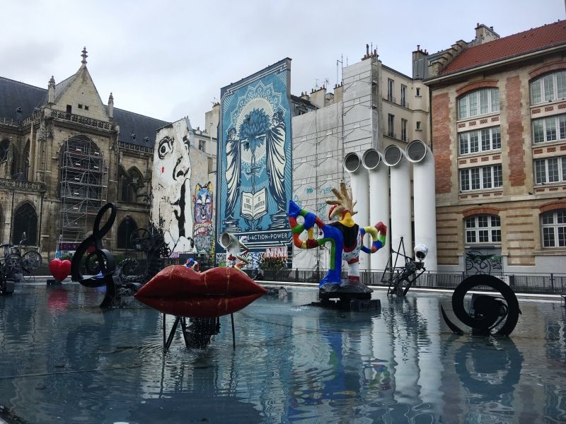 Paris Private Tour - The Stravinsky Fountain, our meeting point