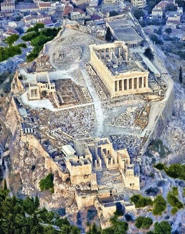 Athens Private Tour - Bird-eye view of the Sacred Rock