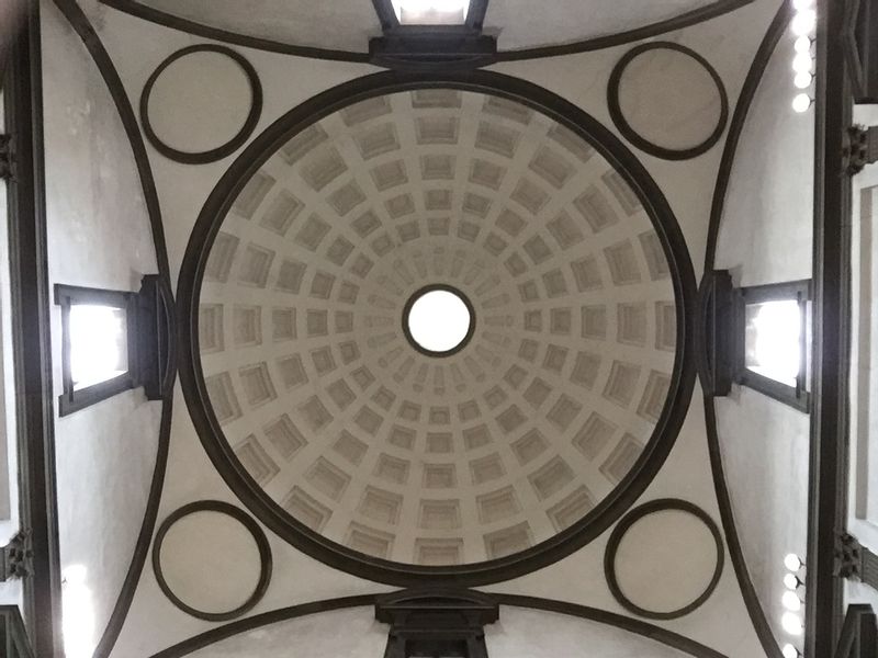 Florence Private Tour - Dome inside the New Sacristy designed by Michelangelo.