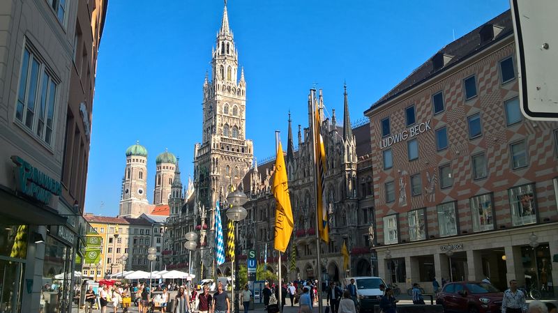 Munich Private Tour - Marienplatz from the east