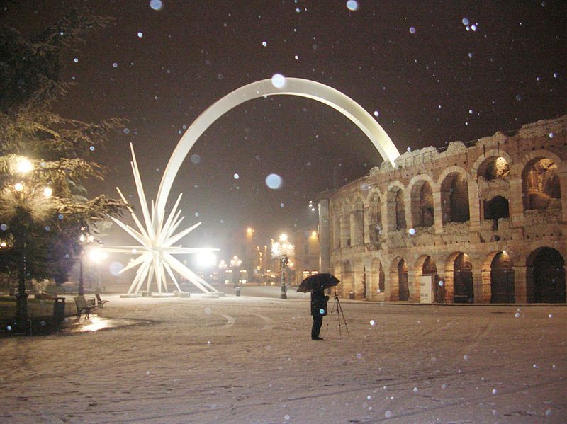 Verona Private Tour - Arena colosseum in winter, Verona